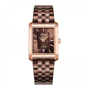 Alexandre Christie AC 8706 Rosegold Brown Man MDBROMO